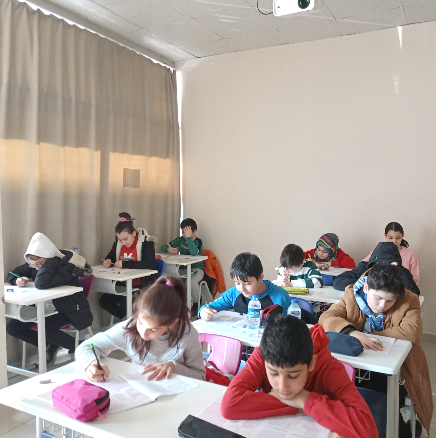 Bursluluk Sınavından Kareler