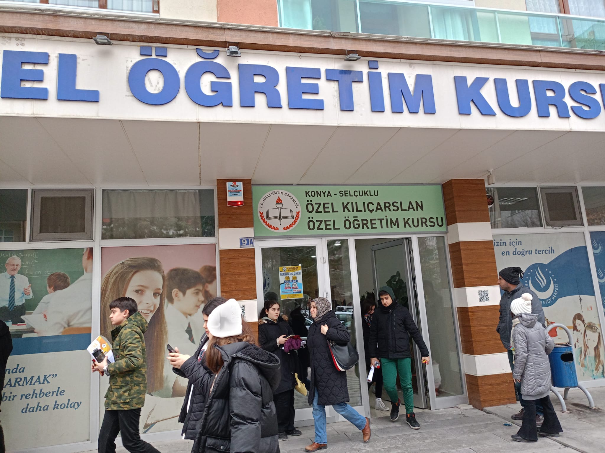 Bursluluk Sınavından Kareler